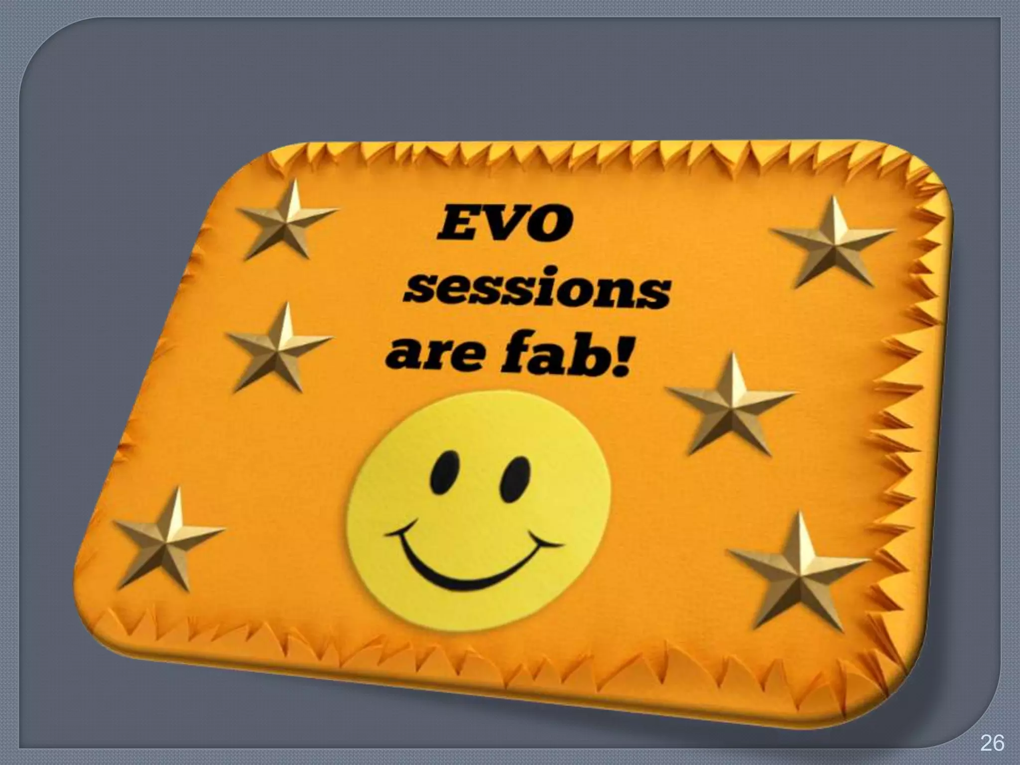 26
‘When you fully immerse yourself into a project
and time flies, you know that you are in the
'flow'. The thing to do is to take each day and try
to live it as if you know that it will have to end by
nightfall. Enjoy every moment, try everything
out, be happy, have fun, make mistakes, learn
from them, observe others, praise their efforts,
enjoy their contributions, share as much as
possible, live your life free!’
YOLO!
http://civitaquana.blogspot.it/2013/02/evo-digitalstorytelling4kids-2013-smooc.html
 