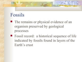 The evolution of living things | PPT
