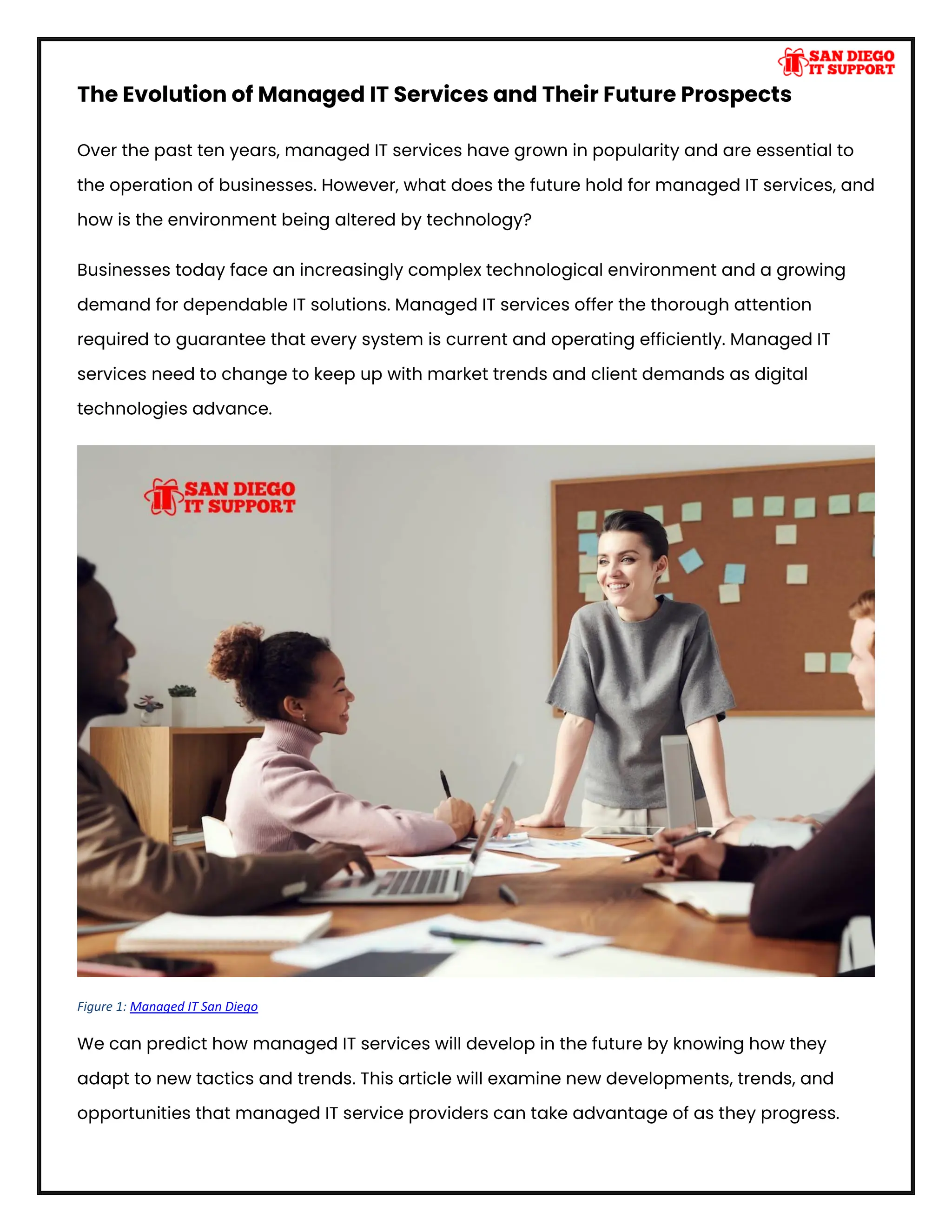 The Evolution of Managed IT Services and Their Future Prospects | PDF
