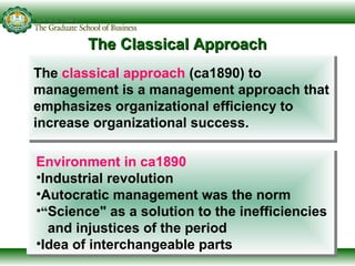 The evolution of_management_theory_9_18_06_upload | PPT
