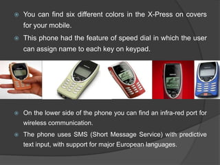 The evolution of mobile phones | PPTX