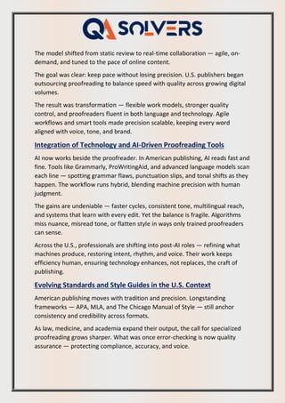 Proofreading Machine The Evolution of Proofreading Practices in the American Publishing ...
