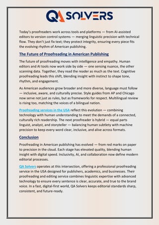 The Evolution of Proofreading Practices in the American Publishing ...