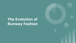 The Evolution of
Runway Fashion
 