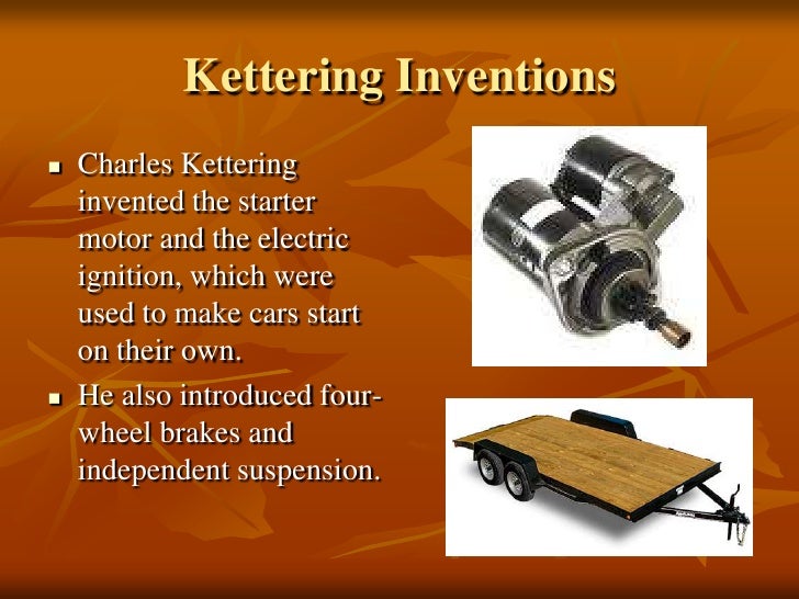Who Invented The Electric Starter For Cars Who Invented The Electric Starter For Cars