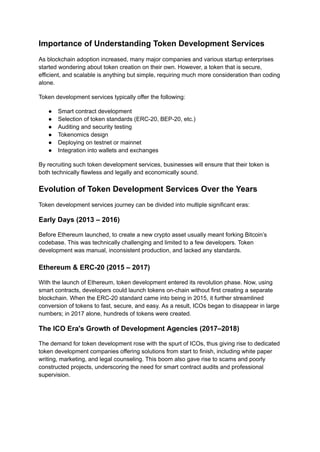 The Evolution of Token Development Services Over the Years.pdf