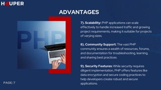 The evolution of web development with PHP: an overview of key features ...