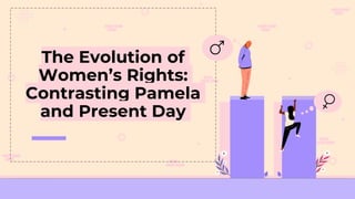 The Evolution of
Women’s Rights:
Contrasting Pamela
and Present Day
 