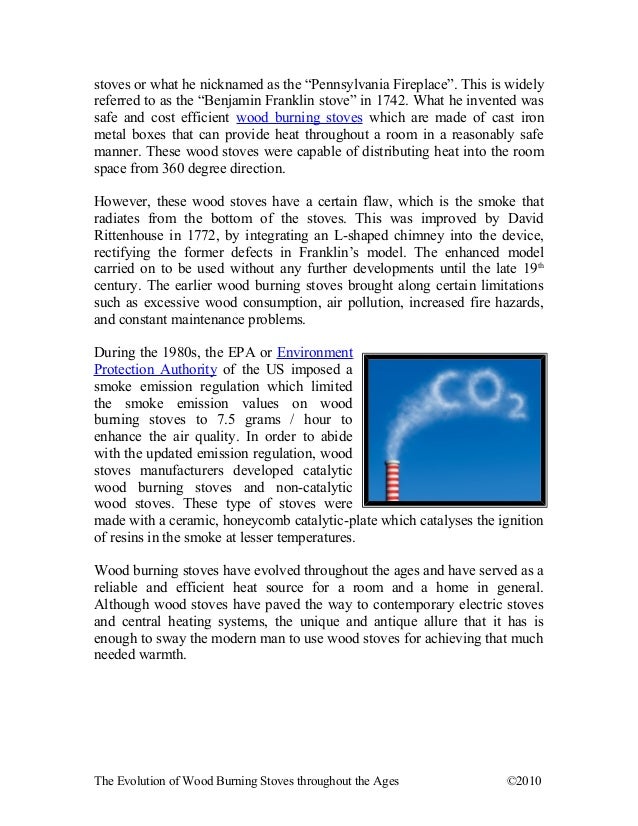 The evolution of wood burning stoves throughout the ages