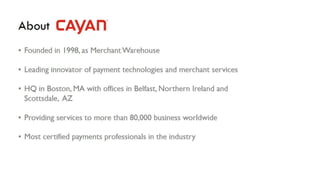 The evolving landscape of payments