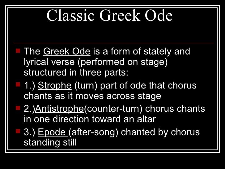 the evolving ode ode form