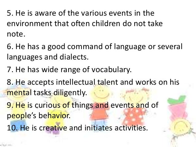 definition of an exceptional child