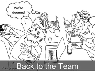 Credit: http://wklondon.typepad.com/Back to the Team
We’re
doomed
 