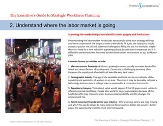 The Executive's Guide to Strategic Workforce Planning | PDF