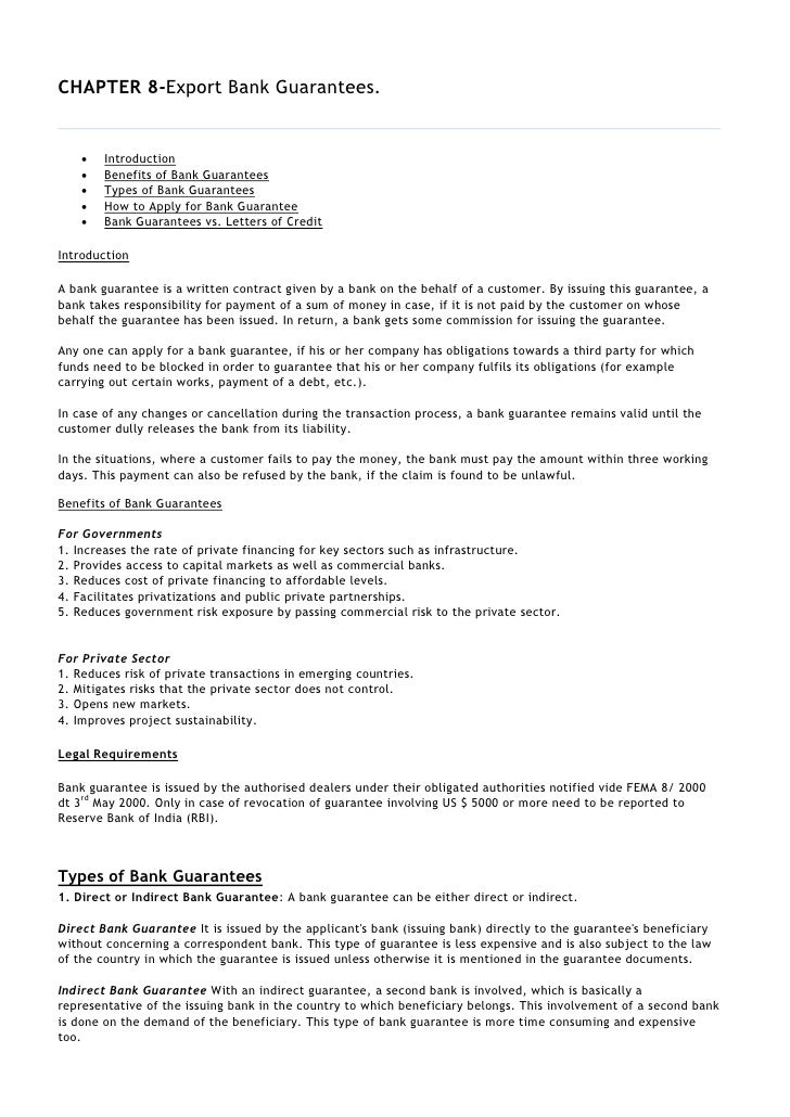 The Exim Guide To Export Finance