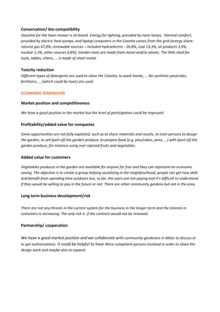 The existing offer giambellino