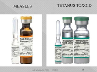 MEASLES TETANUS TOXOID
15/08/2018 25made by Rashida GM (PGCN)
 