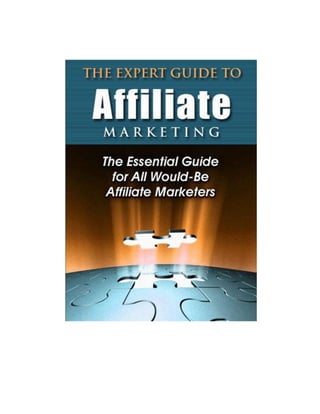 The Expert Guide to Affiliate Marketing
- 1 -
 