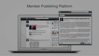 Member Publishing Platform 
 