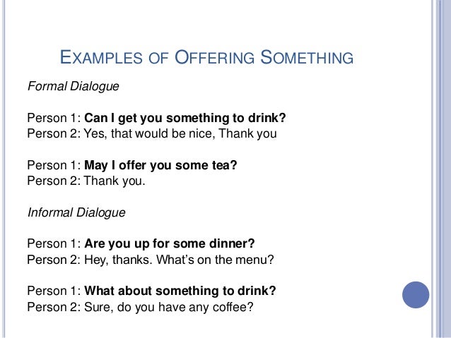 Contoh Dialog Bahasa Inggris Offering Something - Viral 