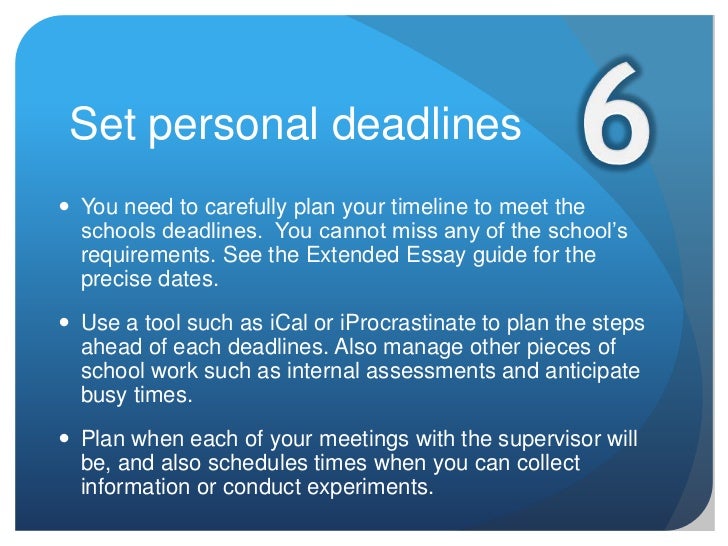 How to write an extended essay in one night image