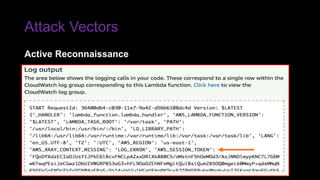 Attack Vectors
Active Reconnaissance
 