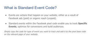 The Facebook pixel: what it is and how to use it | PDF