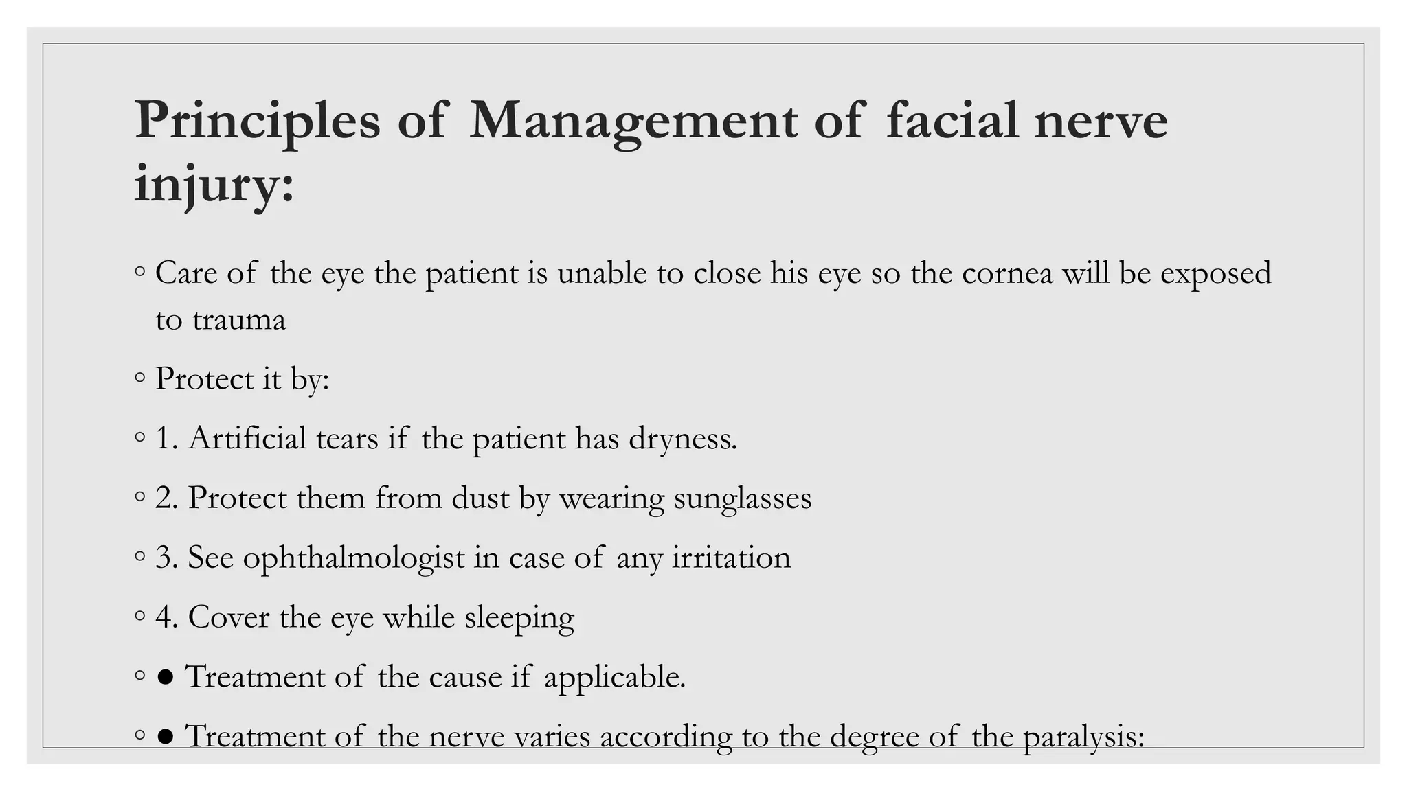 The facial nerve- anatomy and clinical examination | PPTX