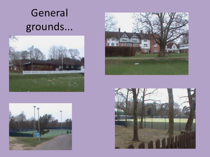 The facilities at reeds school