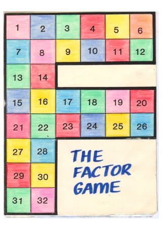 The factor game