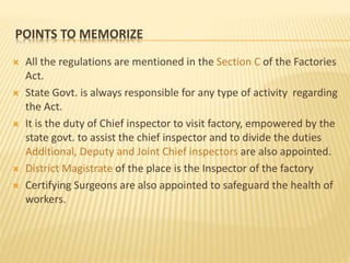 The factories act 1948 (1) | PPTX