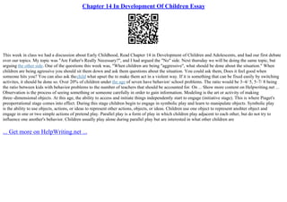 Chapter Fourteen Summary.pdf - Sunny Hills High School