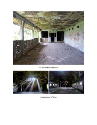 The terrace from the inside 
The hall at the 2nd floor  