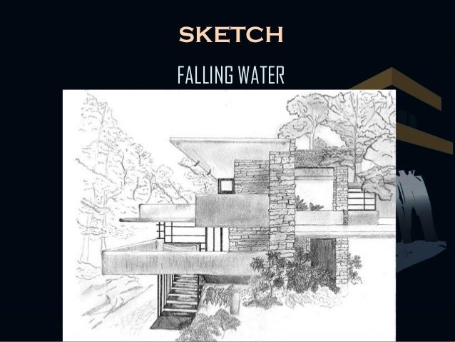 Falling water interior design image