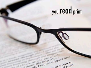 you readprint
 