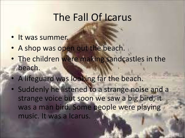 The fall of icarus jim and nick | PPT