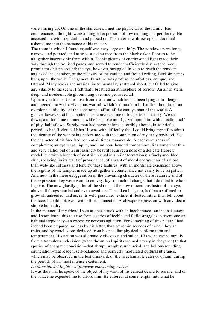 Fall of the house of usher summary image