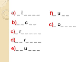 Family tree: English Language 