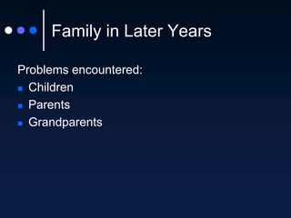 The Family Life Cycle | PPTX