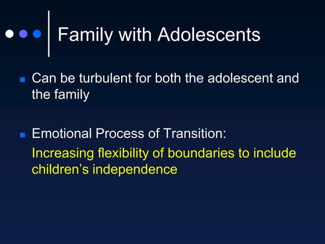 The Family Life Cycle PPT