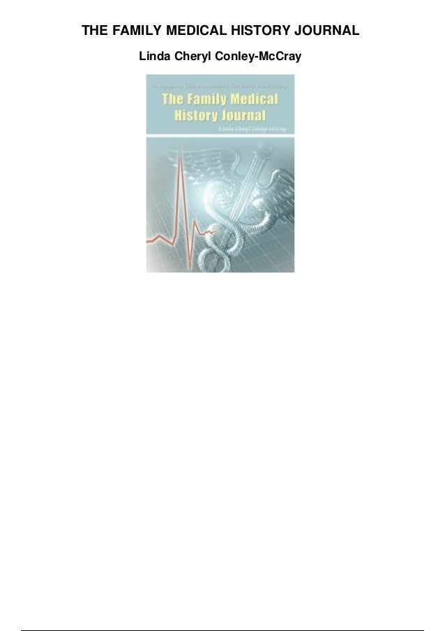 The family medical history journal pdf