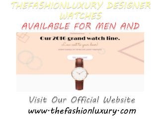 Thefashionluxury ‎Luxury Watches