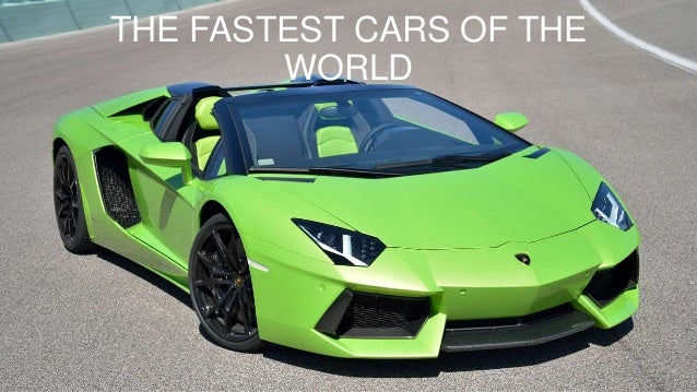 Photos Of Fastest Car In The World