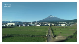 MOUNT FUJI
Honshu, Japan
 