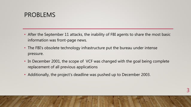The fbi’s virtual case file | PPTX | Computer Software and Applications ...