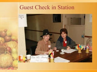 Guest Check in Station