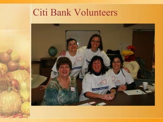 Citi Bank Volunteers 