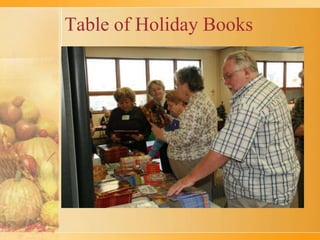Table of Holiday Books