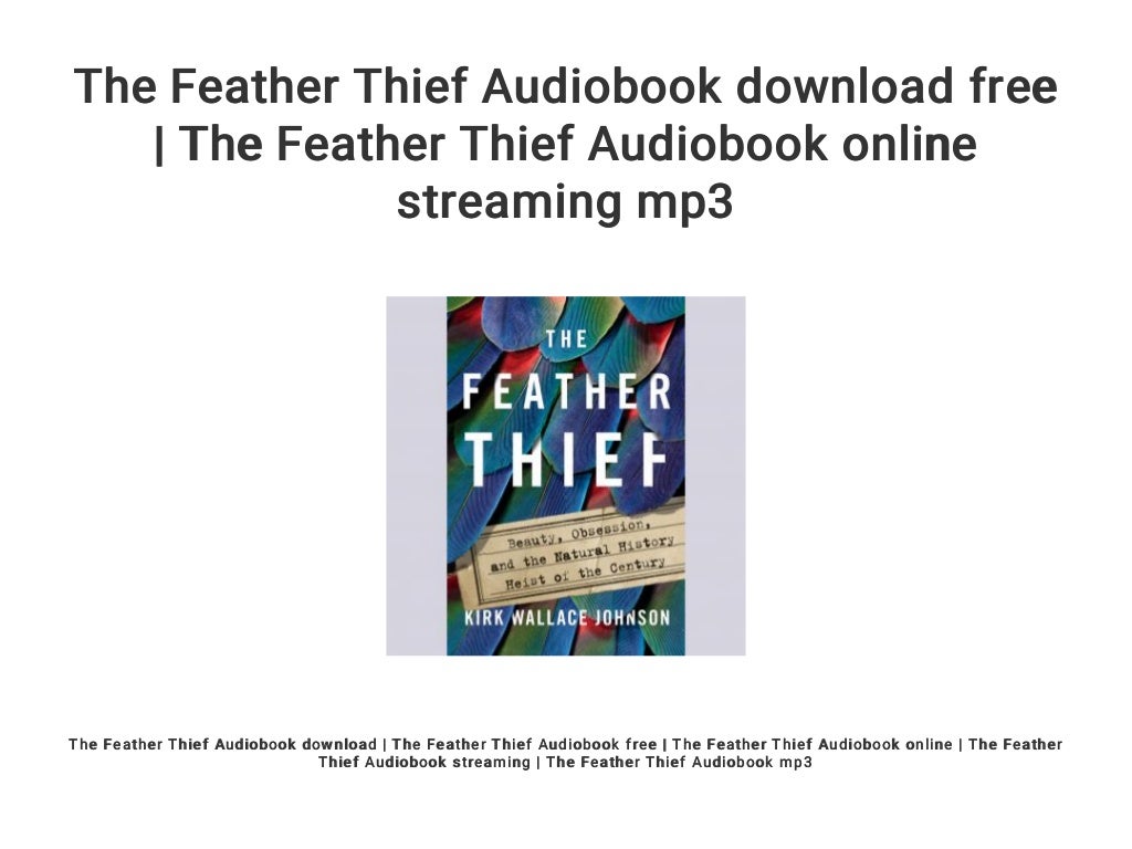 Edwin Rist Book The feather thief - viewsjoker