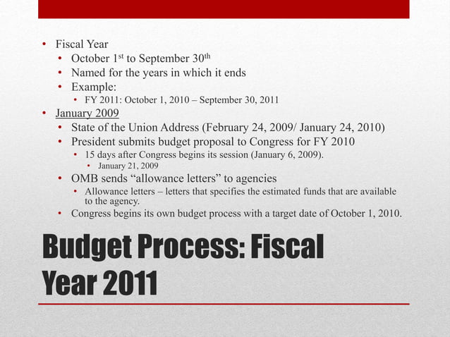 The federal budget | PPT
